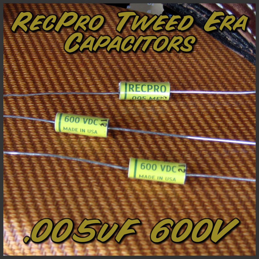 RecPro Tweed Amplifier Capacitor .005uF 600 Volt