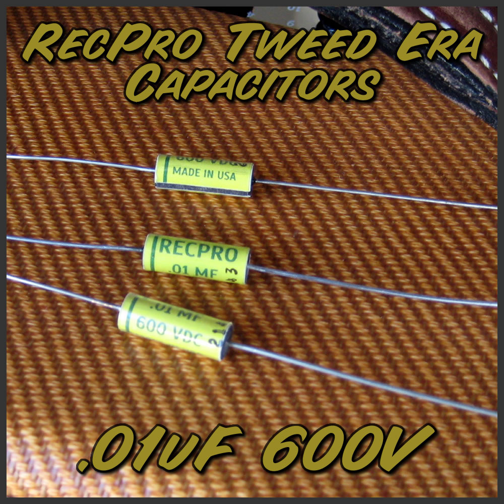 RecPro Tweed Amplifier Capacitor .01uF 600 Volt