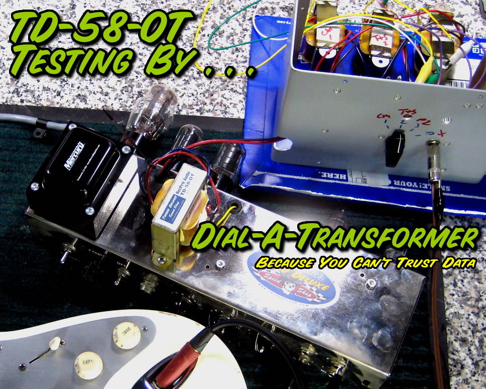 Speed Shop 'Dial-A-Tranny' Custom  Transformer Testing Rig
