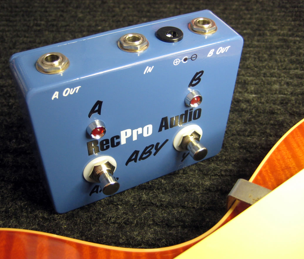 RecPro Audio Hand-Wired No-Load Passive ABY Switch